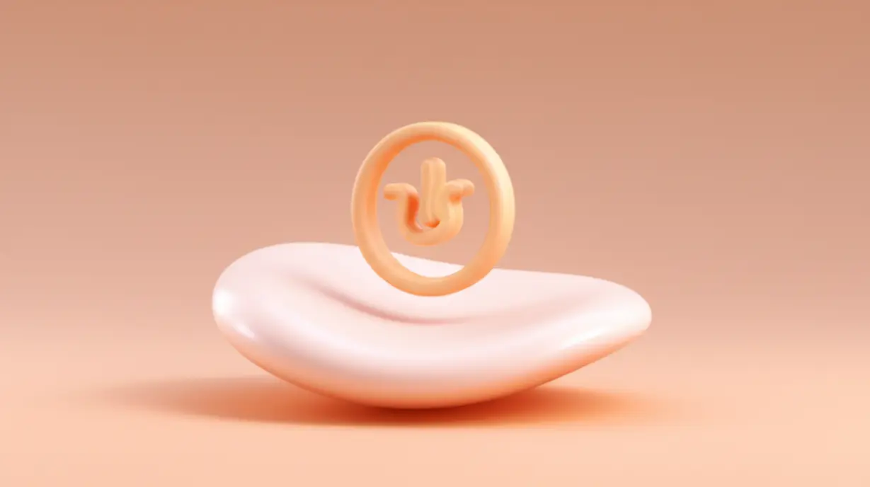 온다-시술의-따뜻한-열감과-지방-감소-효과를-상징하는-추상적인-3D-이미지입니다.-이중턱-개선을-나타냅니다.