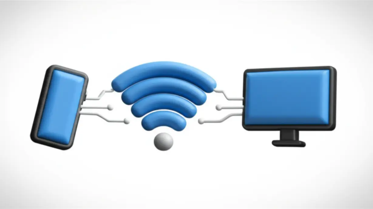 PC-공동인증서-사용을-나타내는-스마트폰과-컴퓨터-간의-무선-연결-3D-이미지.