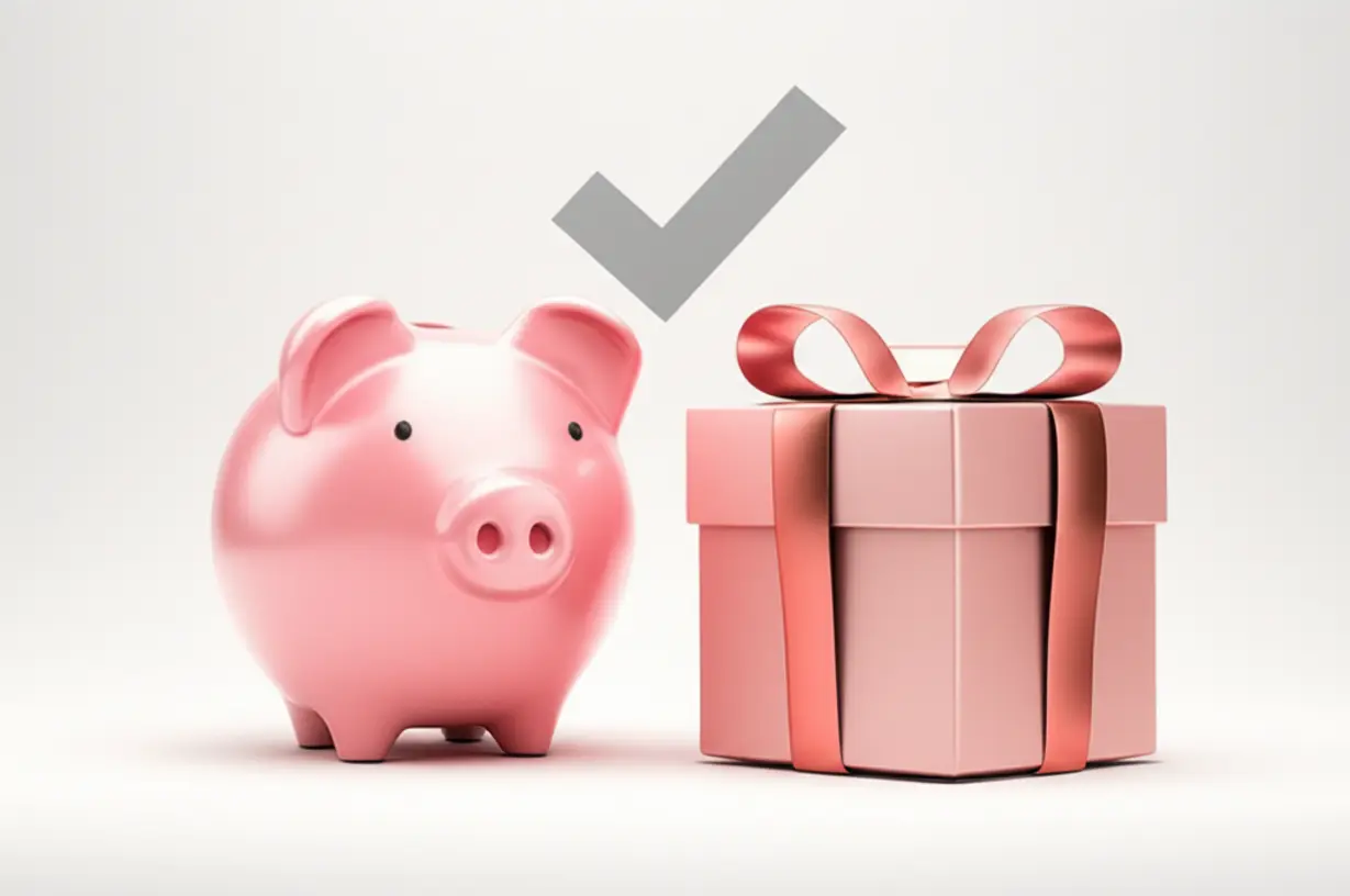 돼지-저금통과-선물-상자-3D-이미지로,-과태료를-피하고-경품을-받는-혜택을-상징합니다.