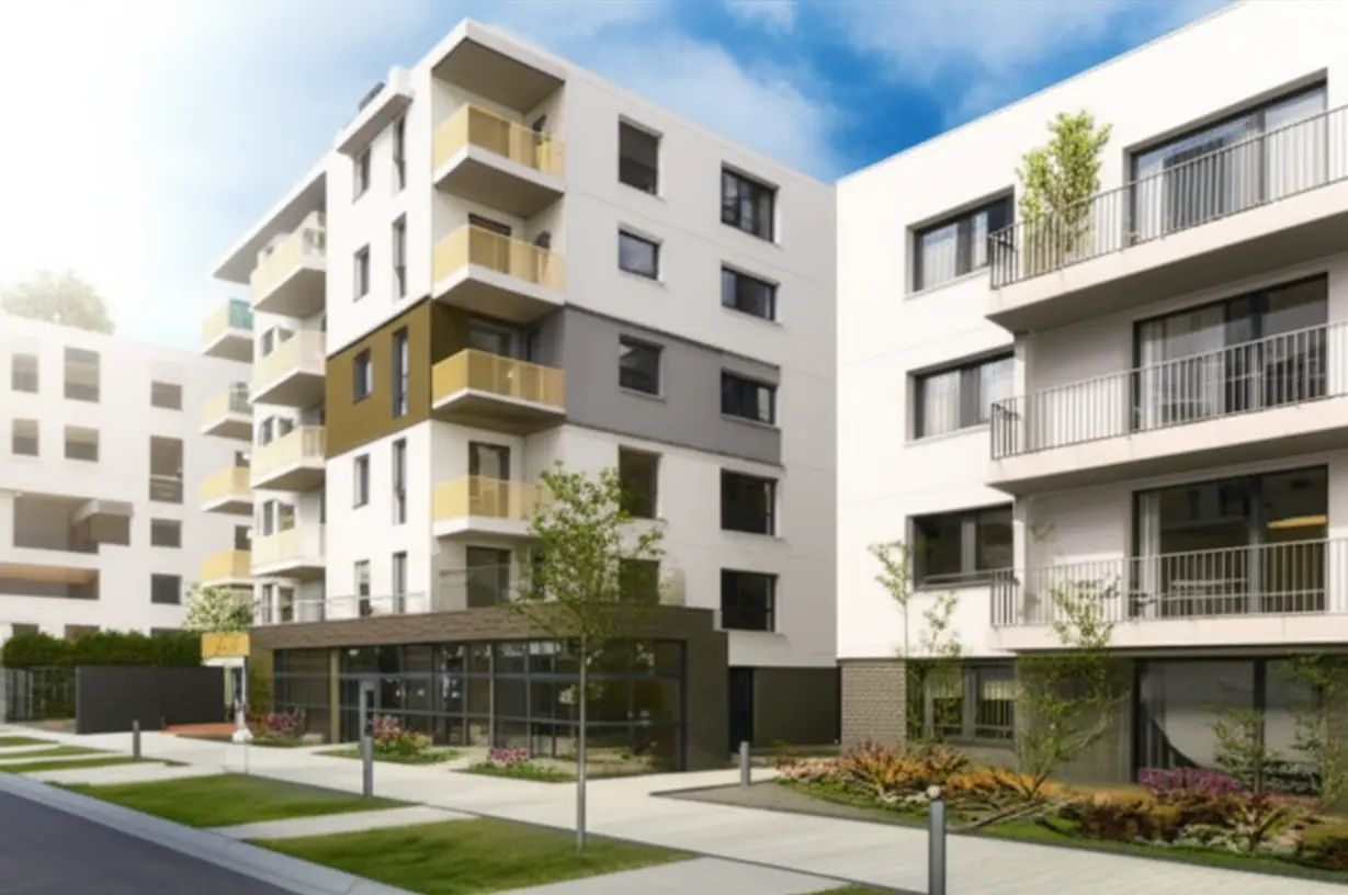 세련된-디자인의-민간임대-아파트-단지의-3D-이미지.-넓은-선택지와-편의성을-강조하는-모습입니다.