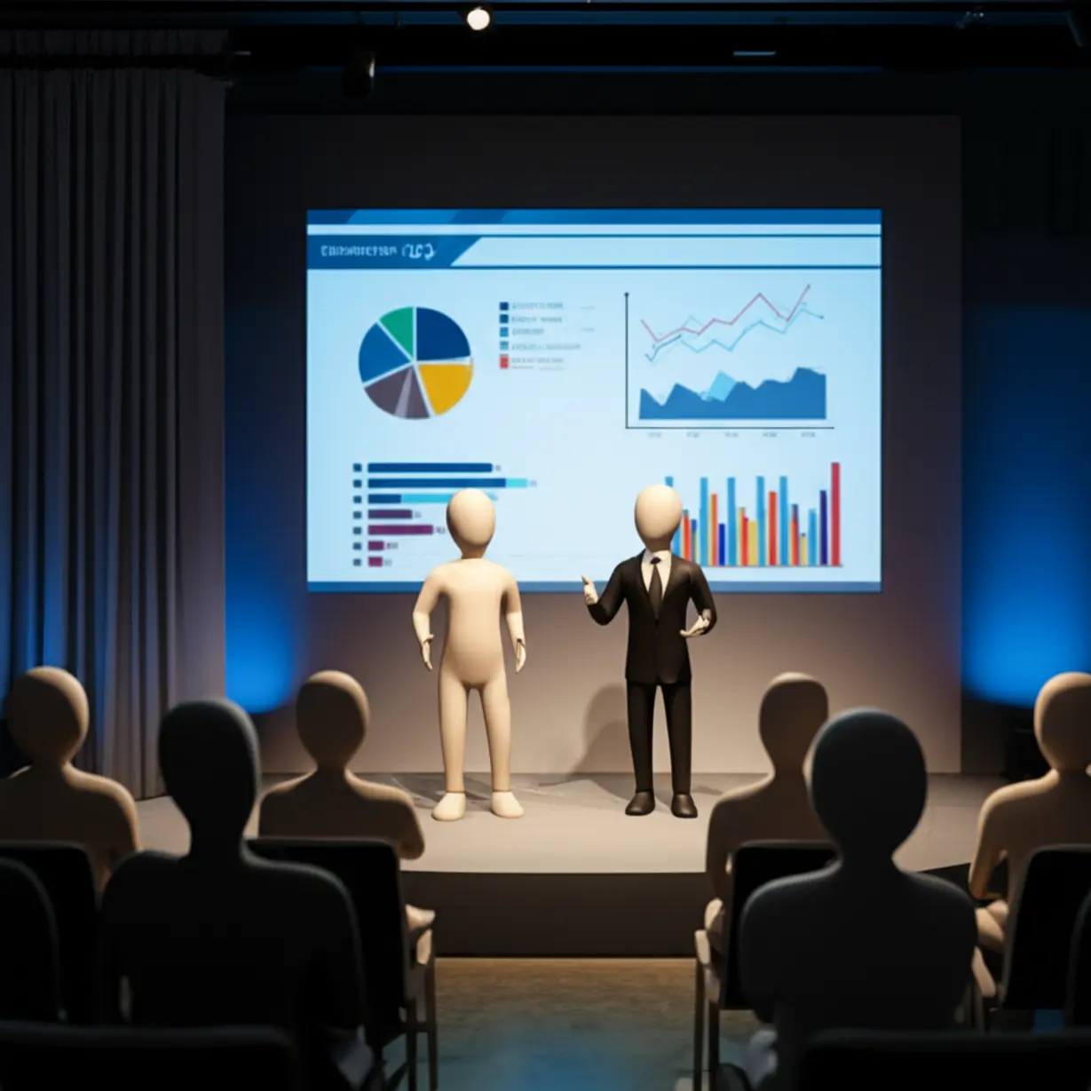 안양자이-헤리티온-사업설명회-현장을-귀엽게-표현한-이미지입니다.-부동산-전문가들이-강연하는-모습과-함께-청중들이-집중하는-분위기를-담고-있습니다.-중요한-부동산-정보를-얻는-자리의-생생함을-느껴보세요.