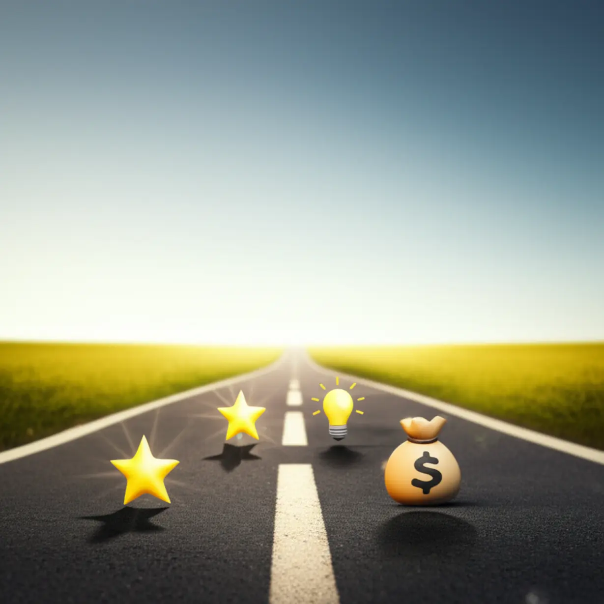 밝은-목표를-향해-나아가는-길을-보여주는-귀여운-3D-로드맵-이미지.-파이어족-성공을-위한-실천-전략을-나타냅니다.