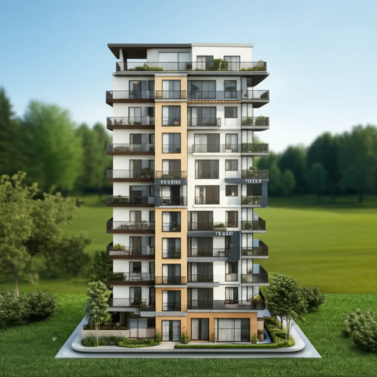 김해-신문동-더샵-신문그리니티-2차-아파트의-현대적인-모습.-주변-조경과-어우러져-편안한-주거-환경을-제공하는-듯한-느낌입니다.