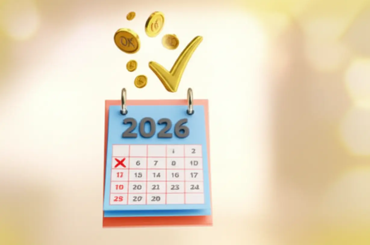 2026년에-달라지는-국민연금-소득-감액-기준을-나타내는-귀여운-3D-달력-이미지.-감액-구간이-완화되어-더-많은-연금을-받을-수-있음을-상징합니다.