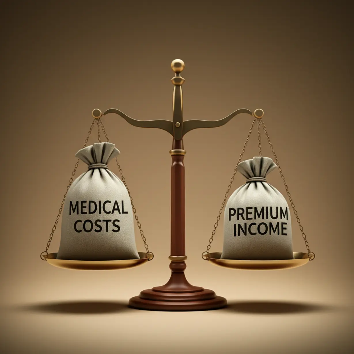 한쪽에는-무거운-의료비,-다른-쪽에는-작은-보험료-수입이-있는-저울이-기울어진-귀여운-3D-이미지.-건보-재정-불균형을-쉽게-보여줍니다.