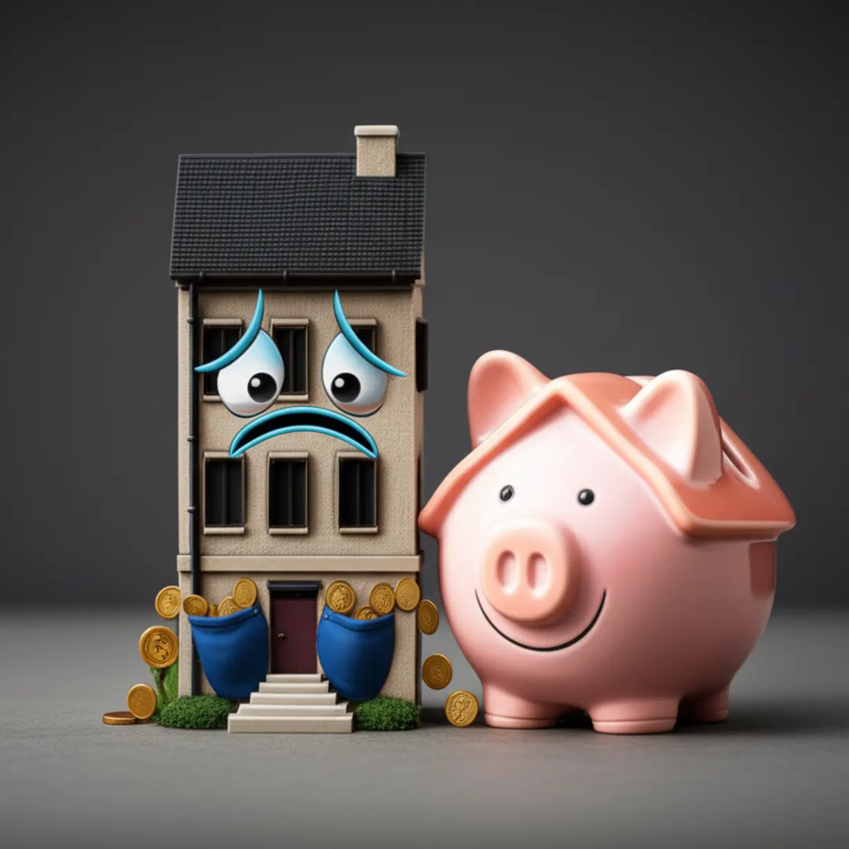 역전세-반환대출의-필요성을-보여주는-아파트와-보증금-흐름을-상징하는-귀여운-3D-이미지,-집주인의-부담을-덜고-주거-안정을-돕는-모습을-표현합니다.