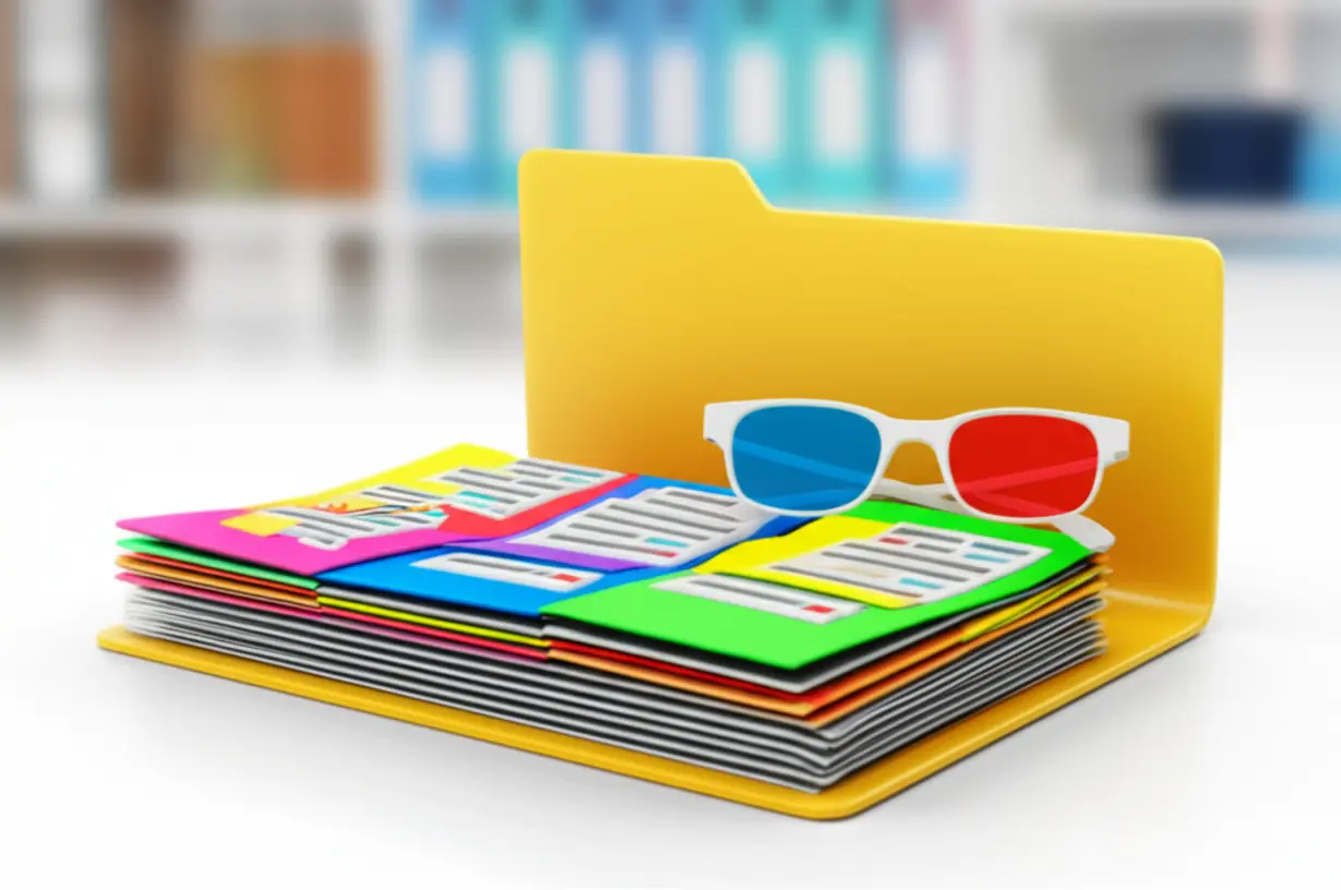 나의-직장-서류를-꼼꼼하게-관리하는-모습,-근로계약서-급여명세서-등-중요-자료