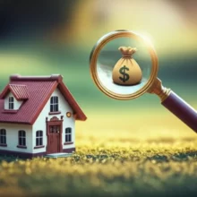 토지-실거래가-조회-개념을-표현한-귀여운-3D-땅과-돋보기-이미지.-부동산-투자와-땅값-확인의-중요성을-나타냅니다.