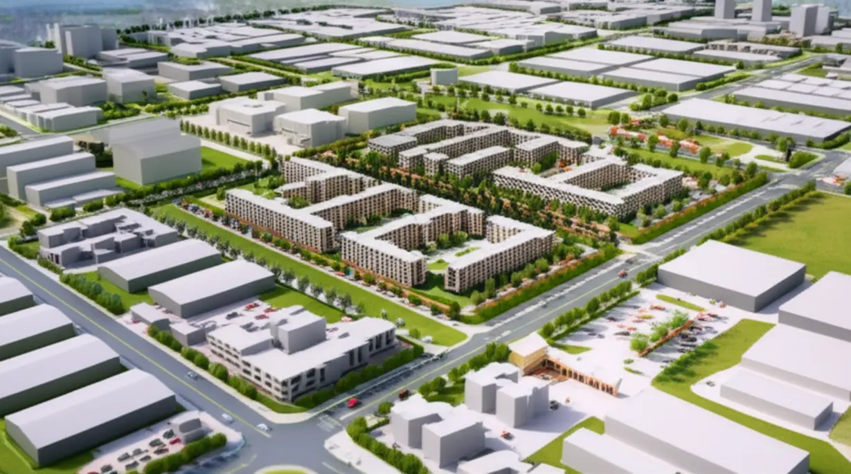 김해-안동-아파트-주변-개발-호재-모형,-도시-개발과-산업-단지-(김해-개발-호재,-아파트-미래-가치)