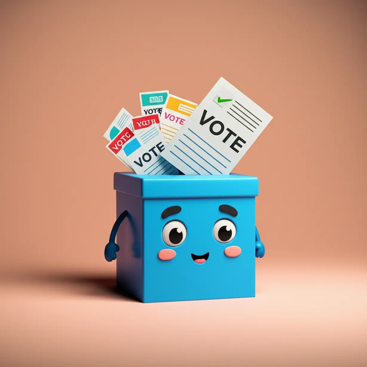 작은-투표용지들이-많이-들어가는-귀여운-3D-투표함-그림,-집중투표제를-통해-소액주주의-다양한-목소리가-반영됨을-상징합니다.