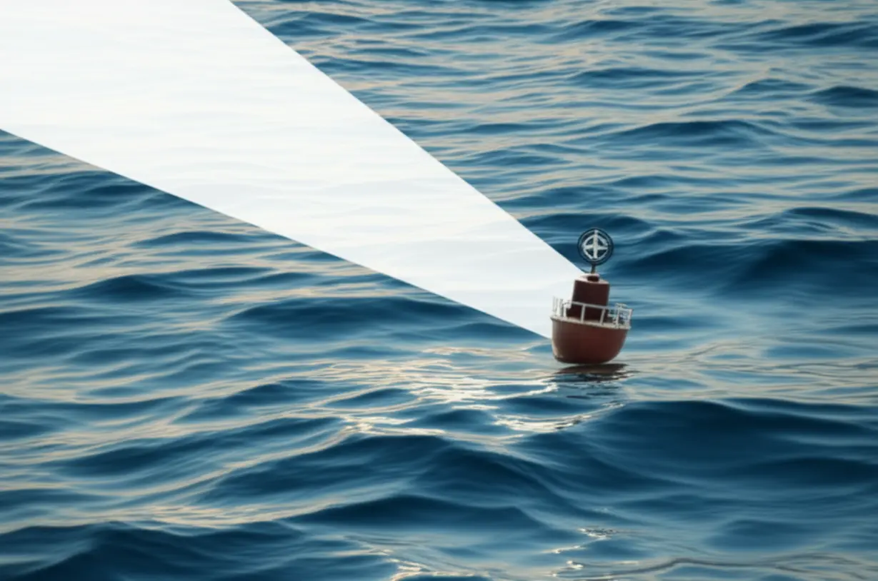 경영권-분쟁-관련-주식-투자-시-주의할-점을-안내하는-3D-일러스트.-등대가-투자-위험을-비춰주며-신중한-투자를-유도하는-모습입니다.