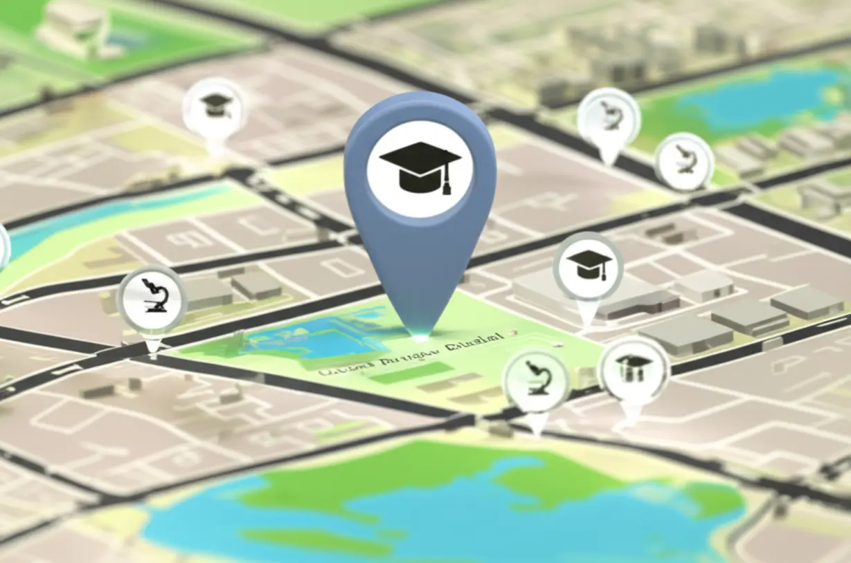 대전-유성구-도안지구에-위치한-도안-푸르지오-디아델의-지리적-위치도.-대전-중심의-편리한-교통과-입지-장점-이미지.