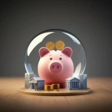 예금자보호-1억-확대-상징하는-저금통과-원화-지폐,-안전하게-보호되는-금융-자산-3D-이미지