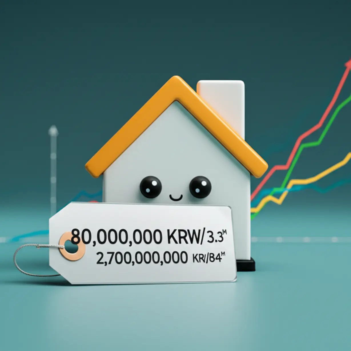 은마아파트-예상-분양가를-시각적으로-표현한-3D-그림,-평당-가격과-84제곱미터-기준-가격을-쉽게-보여줌