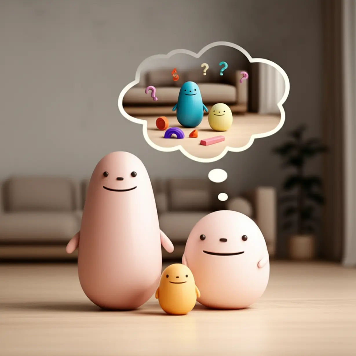 휴일-가족-나들이-고민을-해결하는-갯벌체험-아이디어.-아이들과-어디-갈까-고민하는-부모님의-마음을-표현한-이미지.