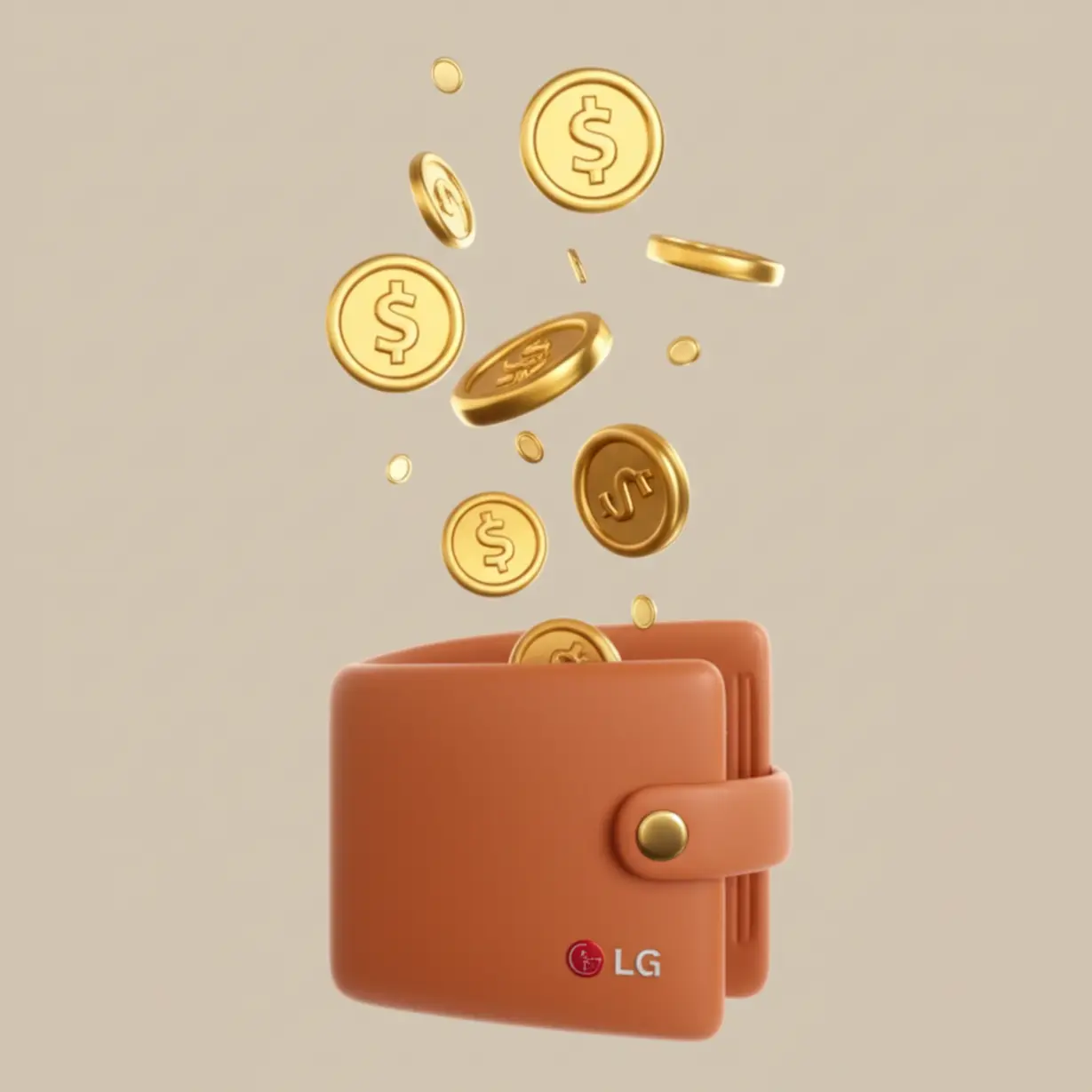 LG-중간배당으로-투자자-지갑에-돈이-채워지는-모습을-담은-귀여운-3D-이미지
