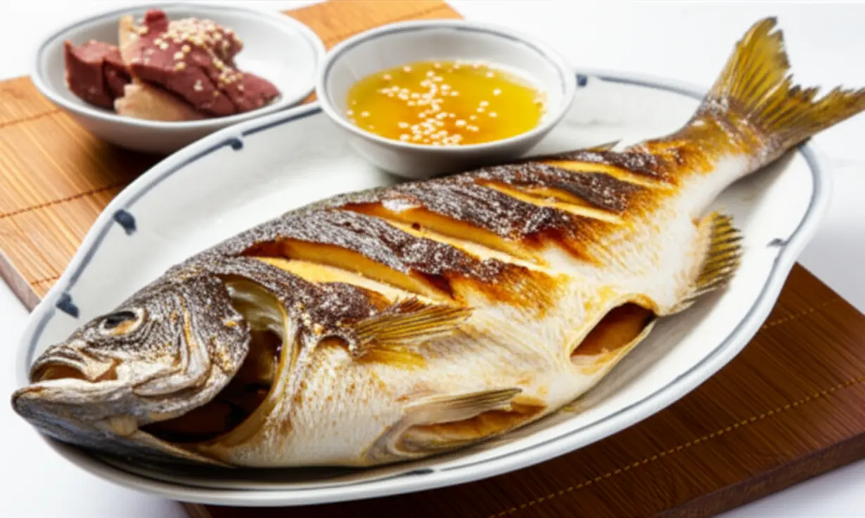 수품어장-감성돔-구이와-귀한-가오리애,-고소하고-특별한-맛의-조화