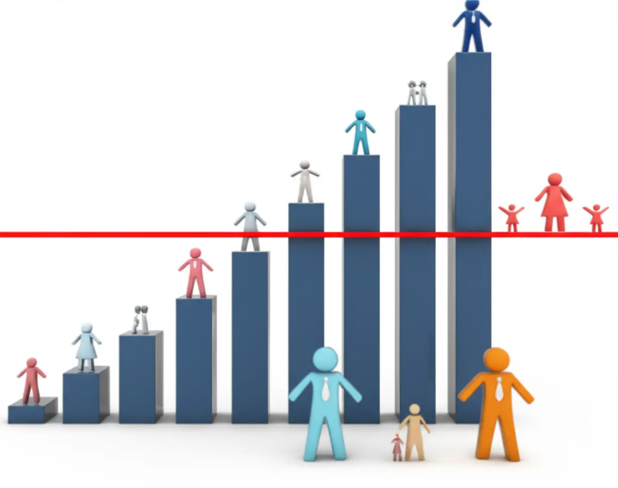 2차-민생지원금-소득-기준인-중위소득-210%를-나타내는-그래프와-다양한-가구-형태를-상징하는-귀여운-3D-이미지.