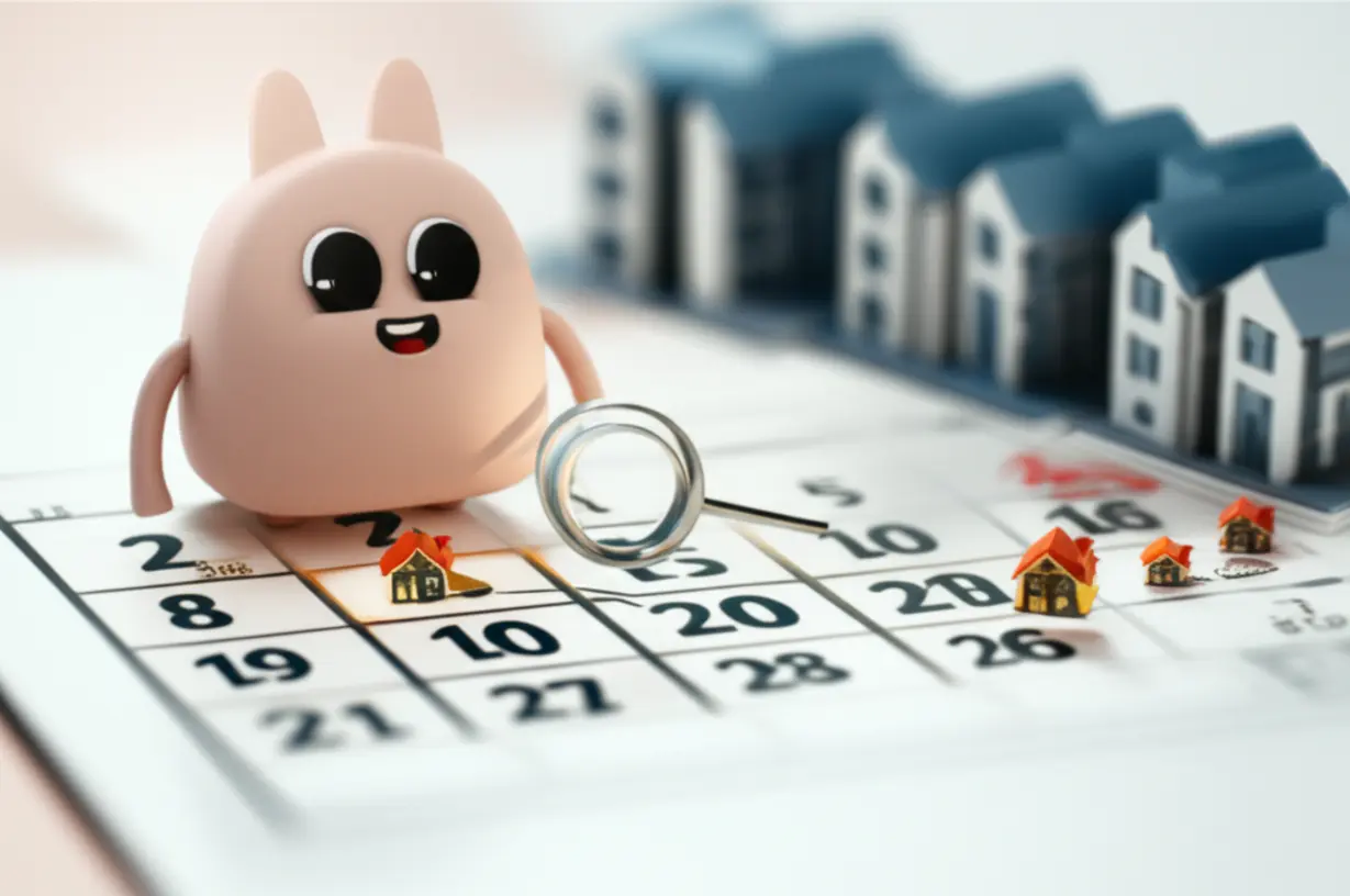 잠실-르엘-일반분양의-중요한-청약-일정을-한눈에-볼-수-있는-귀여운-3D-달력-이미지입니다.-분양가와-계약-일정-등-내집마련을-위한-핵심-정보를-쉽게-확인하세요.