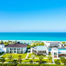 진도-쏠비치-리조트의-아름다운-풍경.-푸른-바다와-어우러진-깨끗한-건물들이-평화로운-가족-여행의-추억을-선사합니다.