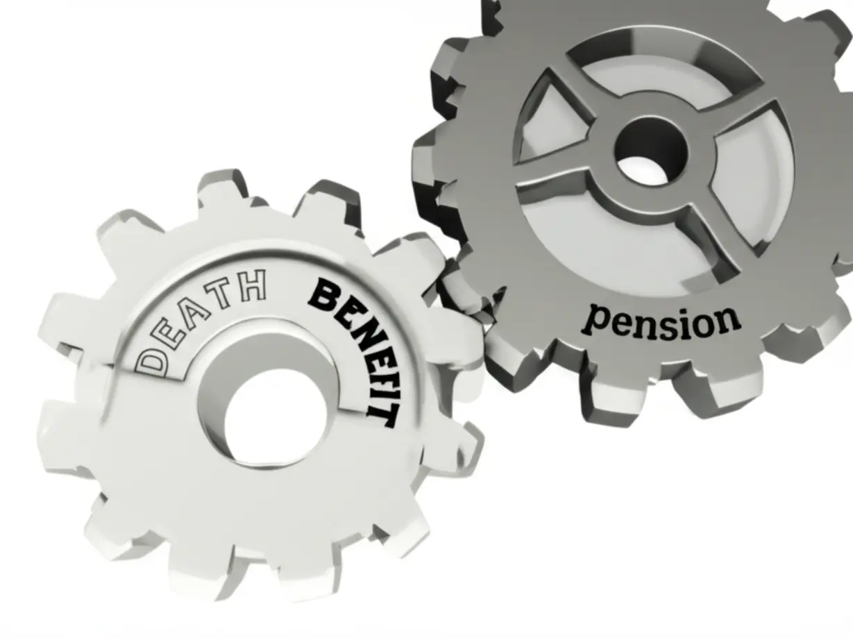 사망보험금이-연금으로-부드럽게-전환되는-과정을-보여주는-귀여운-3D-톱니바퀴-이미지.-제도의-핵심-내용을-시각적으로-나타냅니다.