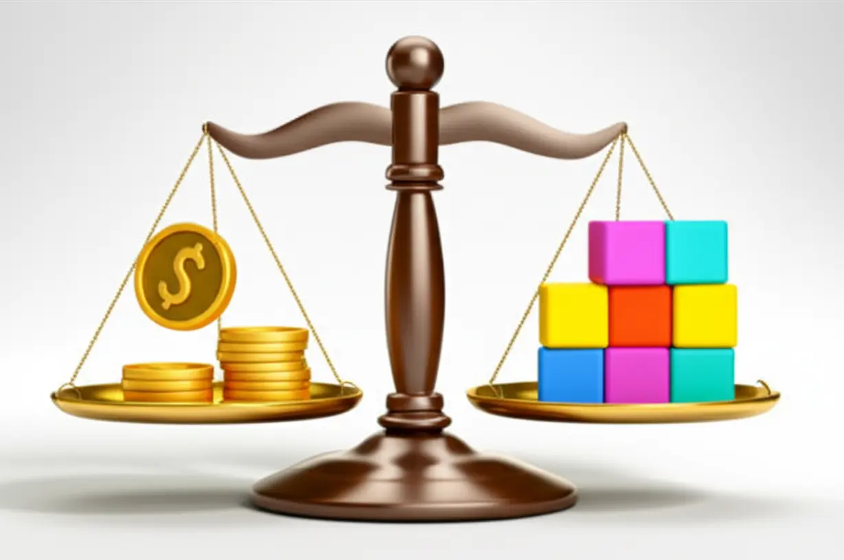 국민연금의-현명한-주식-매수와-매도-결정을-상징하는-저울-이미지.-이익-실현과-새로운-투자-기회를-균형-있게-잡는-모습을-보여줍니다.