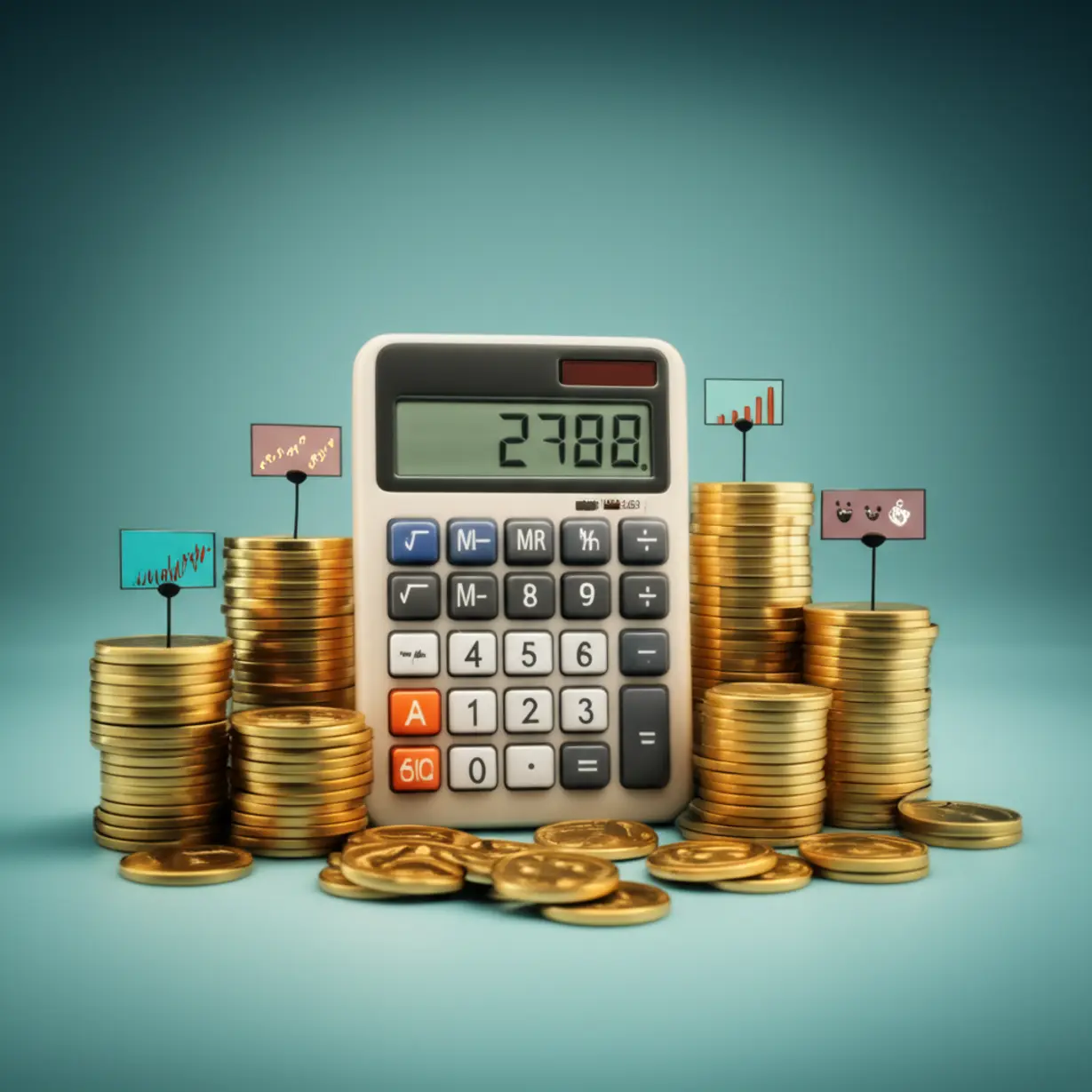 국민연금의-미국-주식-투자-규모가-늘어나는-것을-보여주는-계산기와-상승하는-주식-그래프-이미지.-노후-자금이-안전하게-불어나는-모습을-표현합니다.