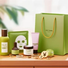 다양한-올리브영-화장품과-쇼핑백에서-동전이-쏟아져-나오는-귀여운-3D-일러스트.-올리브영-부업으로-수익을-얻는다는-내용을-직관적으로-보여줍니다.