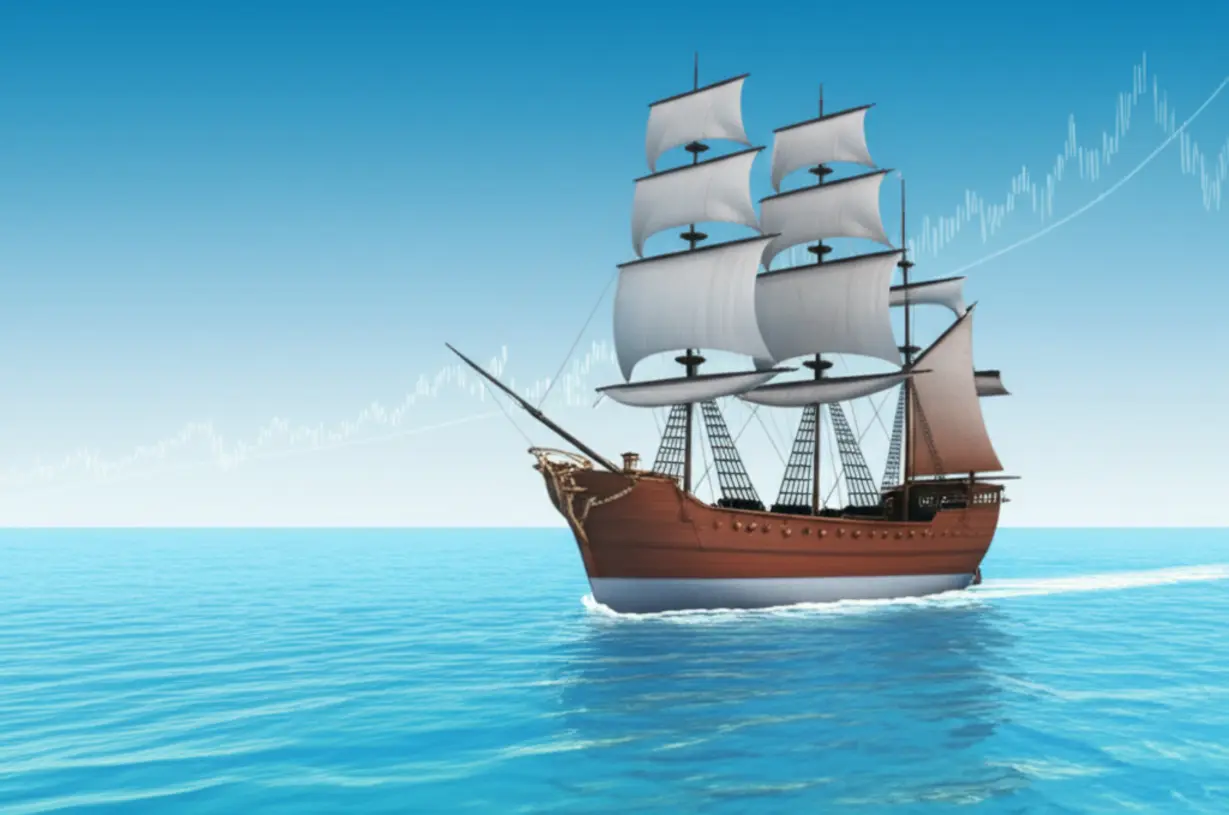 HD현대중공업과-HD미포조선-합병-이후의-긍정적인-주가-전망을-나타내는-귀여운-3D-이미지입니다.-시너지를-통한-기업가치-상승과-소액주주-기대감을-표현합니다.