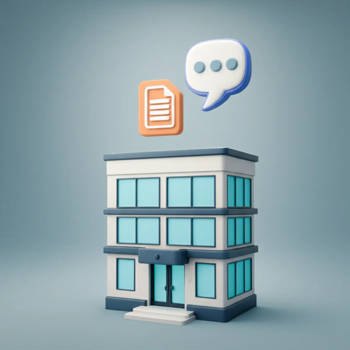 회사에-재직증명서-경력증명서-발급을-요청하는-과정,-인사팀과-소통하는-모습