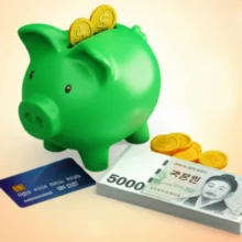 정부-상생페이백-30만원-환급을-상징하는-귀여운-3D-돼지-저금통과-오만원권-지폐,-신용카드-이미지.-돈-버는-방법과-소상공인-지원-혜택을-시각적으로-나타냅니다.