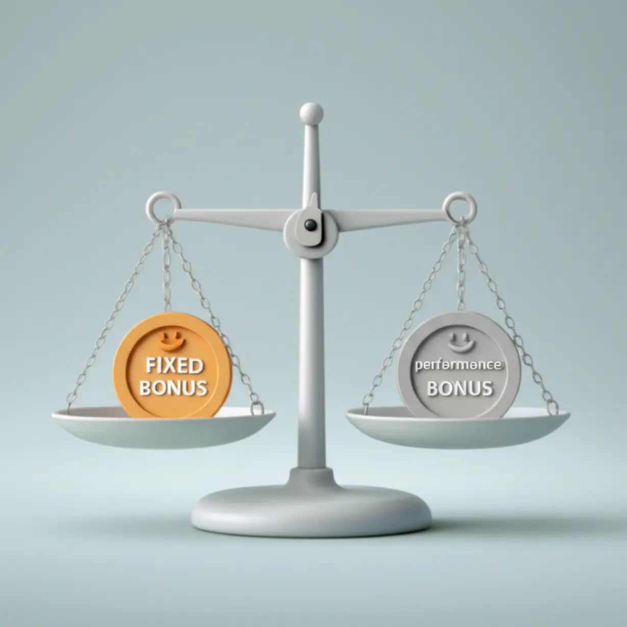 두-개의-귀여운-저울이-놓여-있고,-한쪽엔-고정-상여금-코인이-다른-한쪽엔-성과-상여금-코인이-올라가-있어-둘의-차이를-보여주는-모습.-상여금의-통상임금-포함-여부-판단을-상징.