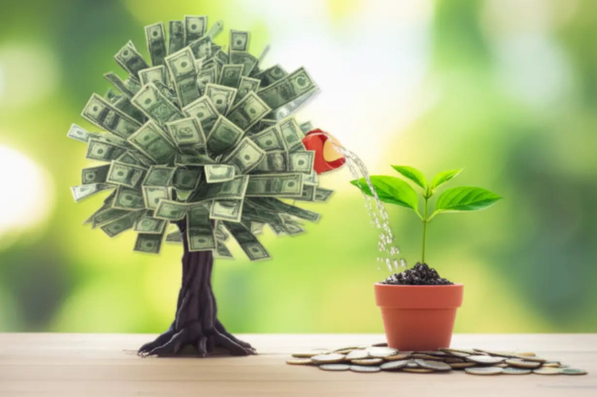 작은-씨앗이-자라-큰-나무가-되는-듯한-이미지.-소액-투자가-장기적으로-큰-자산으로-불어나는-과정을-상징합니다.