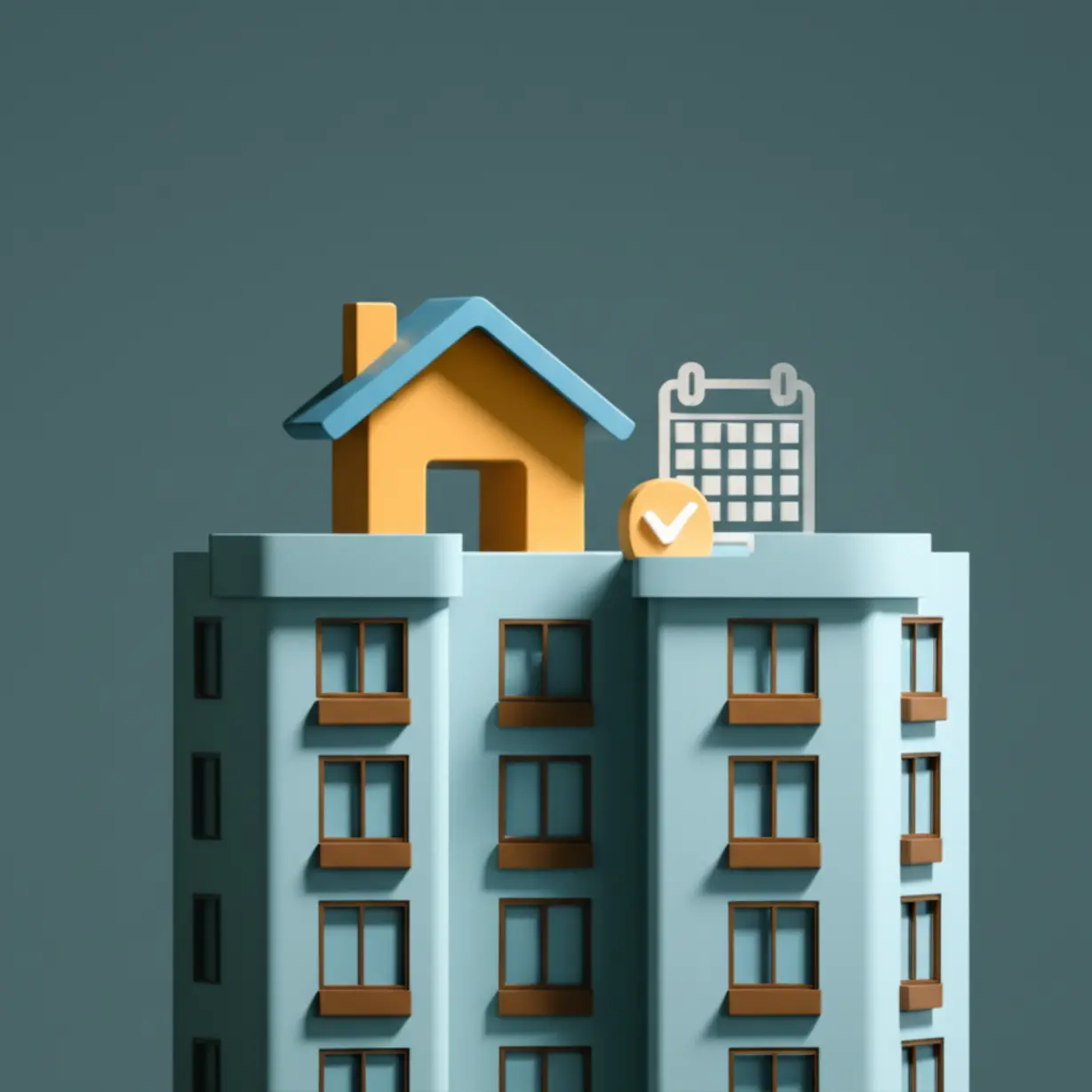 주택-임대차-신고제를-통해-확정일자가-자동으로-부여되는-상황을-보여주는-3D-일러스트,-간편해진-주거-계약-과정을-상징합니다.