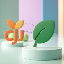 CJ와-올리브영-로고가-귀여운-3D로-표현된-이미지,-두-회사의-미래를-암시하는-따뜻한-분위기입니다.