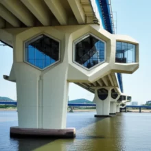 한강-다리-아래-벌집처럼-생긴-광진교-8번가-교각-하부-전망대의-귀여운-3D-이미지-서울-이색-명소