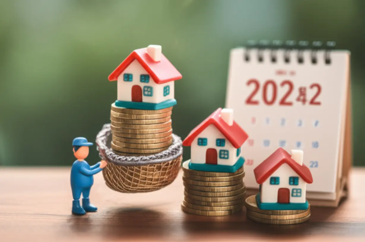 2026년-4월-주택담보대출-보증-요율-체계-개편으로-금융-안전망이-강화되는-모습을-귀여운-3D-안전망과-여러-크기의-동전-더미,-달력으로-나타낸-이미지.