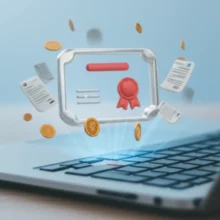 환하게-빛나는-인감증명서-아이콘이-노트북-위에-떠-있는-모습.-정부24-인터넷-발급의-편리함과-디지털-금융-거래의-안전성을-상징합니다.-중요한-서류-발급-과정을-쉽고-안전하게-이해할-수-있도록-돕는-이미지입니다.