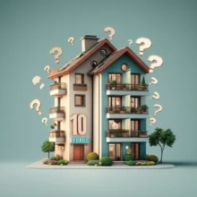 민간임대-아파트-10년-장기-거주-안정성에-대한-고민을-나타내는-귀여운-3D-그림.-내집마련을-위한-부동산-정보-탐색을-상징합니다.