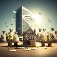 세컨드홈-정책에도-불구하고-침체된-지방-부동산-시장과-활성화된-서울-부동산-시장의-양극화를-보여주는-귀여운-3D-일러스트.-작은-집과-큰-집,-그리고-정책-문서가-지방-부동산-투자의-어려움을-상징합니다.