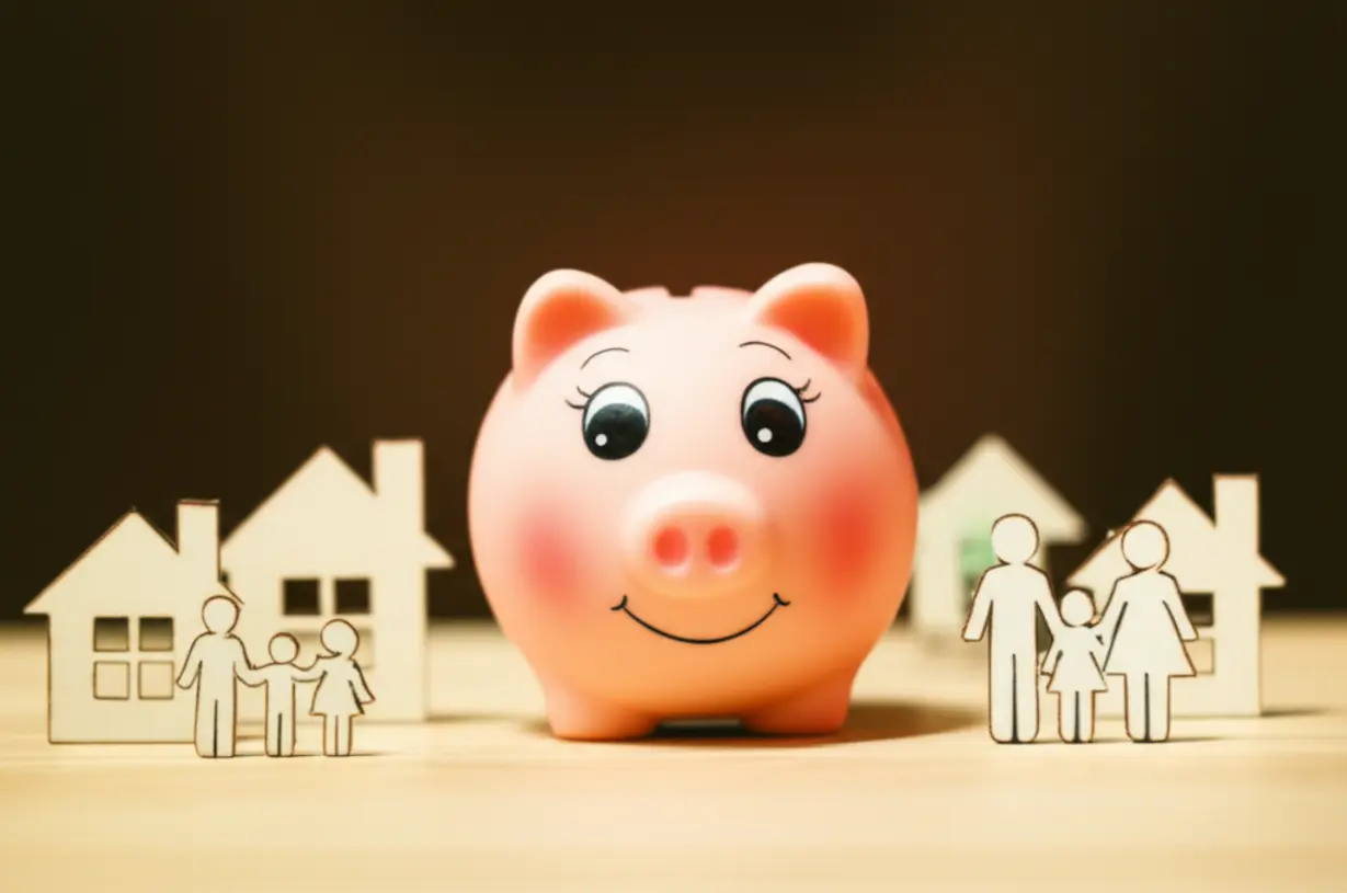 SK하이닉스-신입-초봉과-풍성한-복지-혜택을-나타내는-3D-저금통과-가족,-집-아이콘-이미지.