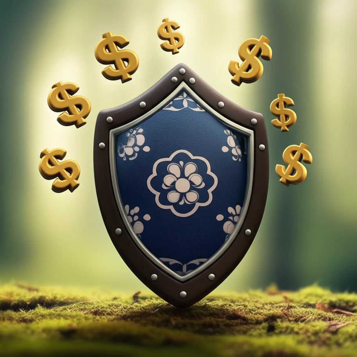 캄보디아-여행과-취업-시-안전을-지키는-방법을-상징하는-3D-방패-그림입니다.-사기-유혹으로부터-자신을-보호하고,-안전한-해외-생활을-위한-필수-조언을-강조합니다.