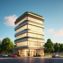 박찬호-빌딩처럼-가치가-오른-강남-신사동-빌딩의-모습입니다.-밝은-색감의-3D-일러스트로-부동산-투자의-성공과-안정적인-자산-증식을-표현했습니다.